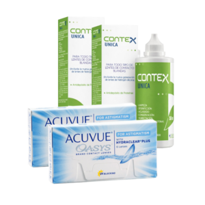 Acuvue Oasys Astigmatism 6 x 2 + Contex Única 350ml x 2