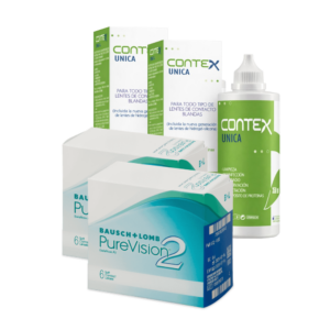Pure Vision 2HD 6 x 2 + Contex Única 350ml x 2